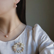 画像をギャラリービューアに読み込む, 天然色ピンクしずく淡水パールピアス/イヤリング|SAKURA jewelry(サクラジュエリー)
