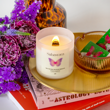 画像をギャラリービューアに読み込む, 【ウッド芯】第7チャクラキャンドル【CROWN】|eight(エイト)