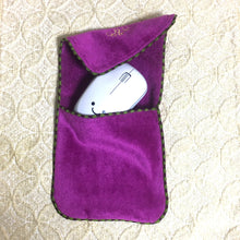 画像をギャラリービューアに読み込む, ストライプ チーフポーチ タオル地 Stripe Chief Pouch|Mon Luxe (モンリュクス)