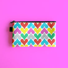 画像をギャラリービューアに読み込む, フラットポーチ Flat Pouch "Pure HEARTs” _ Energetic Hyper|asugatic(アシュガティック)