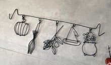 画像をギャラリービューアに読み込む, ハロウィンガーランド|wire art Niko(ワイヤーアートニコ)