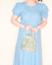 画像をギャラリービューアに読み込む, bucket drawstring bag <duck in the garden>|Cherry on top(チェリーオントップ)