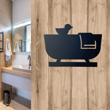 画像をギャラリービューアに読み込む, ルームサイン お風呂サイン バスルームサイン 貼付けタイプ ドアサイン ピクトサイン ドアプレート|gram(グラム)