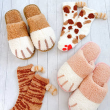 画像をギャラリービューアに読み込む, ネコ足スリッパ&しっぽソックスセット|sugar.C beauty(シュガーシービューティー)