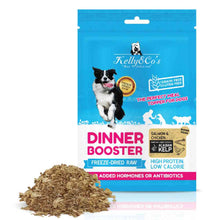 画像をギャラリービューアに読み込む, フリーズドライドッグフード DINNER BOOSTER(犬用ふりかけ)サーモン&チキン&アカディアンケルプ|Kelly&Co's(ケリーアンドコー)