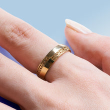 画像をギャラリービューアに読み込む, K18 Openwork Combination Design Ring_コンビネーションデザインリング|Fujikoshi Jewelry(フジコシジュエリー)