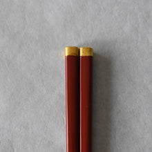 画像をギャラリービューアに読み込む, 塗り立て/赤・金/うるしのおはし|warped(ワープド)