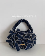画像をギャラリービューアに読み込む, denim ribbon bag Mini|ittoo(イットトゥー)