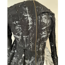 画像をギャラリービューアに読み込む, Patchwork shirt paint black - パッチワークシャツ ペイント黒|Merci DIEU(メルシーデュー)