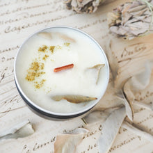 画像をギャラリービューアに読み込む, White Sage ホワイトセージ 天然精油アロマソイキャンドル|Lumière Couleur(ルミエールクルール)