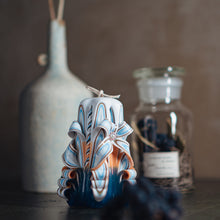 画像をギャラリービューアに読み込む, Romanceキャンドル オレンジ×スモーキーブルー|COCOMONA(ココモナ)