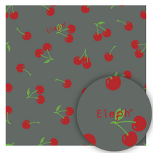 画像をギャラリービューアに読み込む, -【さくら耳猫L】-フォルダブルバッグCAT-L チェリー/グレー|Eleph(エレフ)