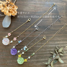 画像をギャラリービューアに読み込む, ペリドット 2mm 菜の花ブレスレット|紬(ツムギ)