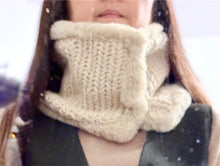 画像をギャラリービューアに読み込む, ふわもこネックウォーマー フェイクファー リバーシブル|M'S CROCHET(エムズクロシェット)