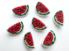 画像をギャラリービューアに読み込む, ブローチ【スイカ】|tsubutsubu design.(ツブツブデザイン)