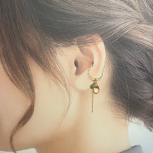 画像をギャラリービューアに読み込む, STONE LONG CUFF ROZE QUARTZ/CITRINE|airy(エアリー)