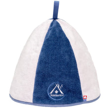 画像をギャラリービューアに読み込む, 今治タオル サウナハット 【青×白】|Saunarior(サウナリア)