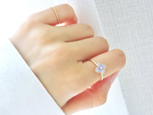 画像をギャラリービューアに読み込む, 小さな紫陽花のリング(アジサイ)|Lab407(ラボヨンマルナナ)