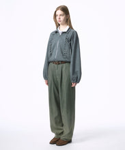 画像をギャラリービューアに読み込む, 【期間限定】ギャザー ショート ブルゾン|Nora Lily elle(ノラリリーエル)