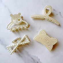 画像をギャラリービューアに読み込む, パールヘアクリップ|sugar.C beauty(シュガーシービューティー)