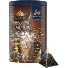 画像をギャラリービューアに読み込む, RICHARD (リチャード)ザ・ロイヤル・キャッツ(メインクーン) 缶入りセイロン紅茶 34g|FREA(フレア)