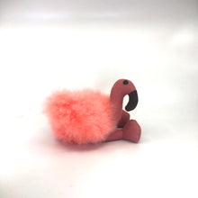 画像をギャラリービューアに読み込む, ぬいぐるみ フラミンゴ (紅色) ベビーアルパカ100% ペルー職人仕立て・一点もの|RUNA SHOP(ルナショップ)