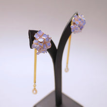 画像をギャラリービューアに読み込む, 紫陽花と淡水パールのピアス(イヤリング)|s.o.f.i. (ソフィー)