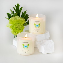 画像をギャラリービューアに読み込む, 【ウッド芯】第4チャクラキャンドル【HEART】|eight(エイト)