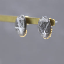 画像をギャラリービューアに読み込む, 美濃和紙のイヤリング/ピアス・オーバル|マッチュルーム