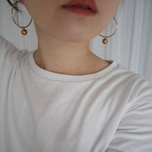 画像をギャラリービューアに読み込む, Big hoop piece mix ピアス イヤリング|LUNACHIC(ルナシック)