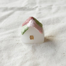 画像をギャラリービューアに読み込む, おかえり|ガラスと草木染め刺繍の小さなオブジェ|misaki kotori glass and thread(ミサキコトリグラスアンドスレッド)