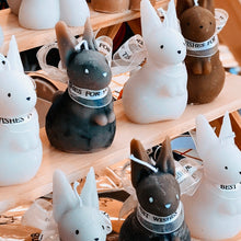 画像をギャラリービューアに読み込む, おりこうなウサギのキャンドル|Studiok.k(スタジオケーケー)