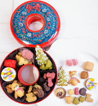 画像をギャラリービューアに読み込む, クリスマス限定缶(卵不使用)米粉とオートミールのリース缶|やまのさんち
