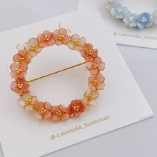 画像をギャラリービューアに読み込む, フラワーブローチ|brooch|c.momoka(シーモモカ)