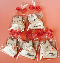 画像をギャラリービューアに読み込む, ねこちゃんバースデークッキープレート|アイシングクッキーsonmuru(アイシングクッキー ソンムル)