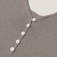 画像をギャラリービューアに読み込む, 【期間限定6/30-7/6】Buttoned Cotton- Silk Tank Top|celebrate with(セレブレイトウィズ)