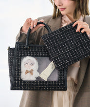 画像をギャラリービューアに読み込む, ツイードフラップバッグ(Black)|MARSLY(マーズリー)