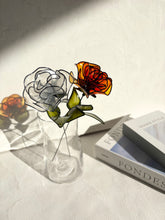 画像をギャラリービューアに読み込む, カラフルローズ|wire art Niko(ワイヤーアートニコ)