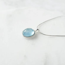 画像をギャラリービューアに読み込む, アクアマリン ペンダント ネックレス(シルバー925)|SMUK(スムーク)