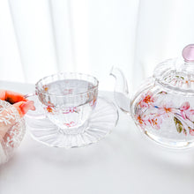画像をギャラリービューアに読み込む, 春をそっと閉じ込めた桜ティーセット(耐熱ガラス)|Blanche Neige By ちょこにゃん(ブランシュネージュバイチョコニャン)
