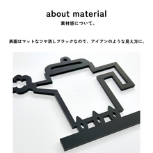 画像をギャラリービューアに読み込む, ルームサイン キッチン カフェ 突き出しタイプ ドアサイン ピクトサイン ドアプレート|gram(グラム)