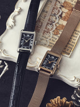 画像をギャラリービューアに読み込む, TSUKI 朧月 ノワール / SQUARE ROSE GOLD MESH NOIR|MATOW(マトウ)