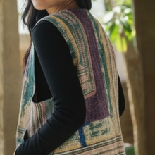 画像をギャラリービューアに読み込む, vintage kantha vest #5|ananyaユイイツムニ(アナンヤユイイツムニ)