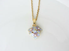 画像をギャラリービューアに読み込む, 小さな紫陽花のネックレス(アジサイ)|Lab407(ラボヨンマルナナ)