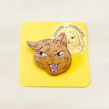 画像をギャラリービューアに読み込む, ブローチ ねこ H|ヨシウラチヒロ