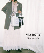 画像をギャラリービューアに読み込む, ツイードフラップバッグ(White)|MARSLY(マーズリー)