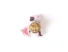 画像をギャラリービューアに読み込む, バレンタイン★ネコ ピンバッジ・アンブレラマーカー|HONAMIRUKA(ホナミルカ)