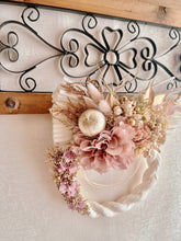 画像をギャラリービューアに読み込む, くすみピンクのカラーしめ縄|flowers luciole(フラワーズ ルシオール)