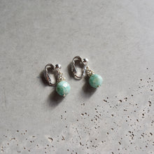 画像をギャラリービューアに読み込む, 金平糖カレンシルバーとアマゾナイトのイヤリング|YEAH.JAPAN(イエアジャパン)