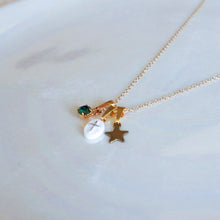 画像をギャラリービューアに読み込む, Three Top Necklace / 14KGF chain|soiesoie(ソワソワ)